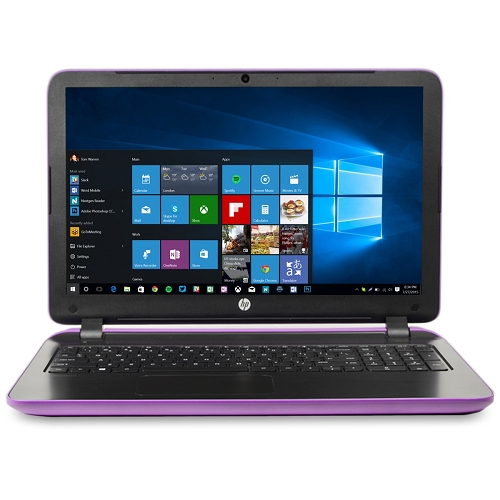 Hp Pavilion 15t-p100 Cto Core I5-4210u Dual-core 1.7ghz 8gb 750gbdvd?rw 15.6"" Wled Notebook W10h W/cam & Bt (purple)