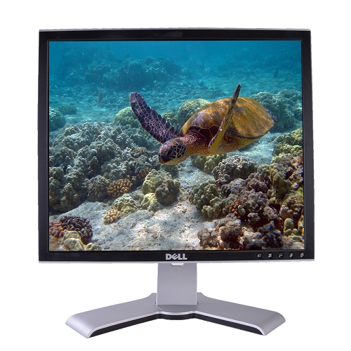 19"" Dell 1907fp Dvi/vga 1280x1024 Rotating Lcd Monitor W/usb Hub(black/silver) - Rotates To Portrait Or Landscape!