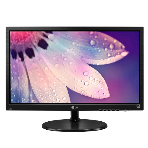 19"" Lg 19m38 Dvi/vga 1366x768 Widescreen Led Lcd Monitor W/screensplit 2.0 (black)