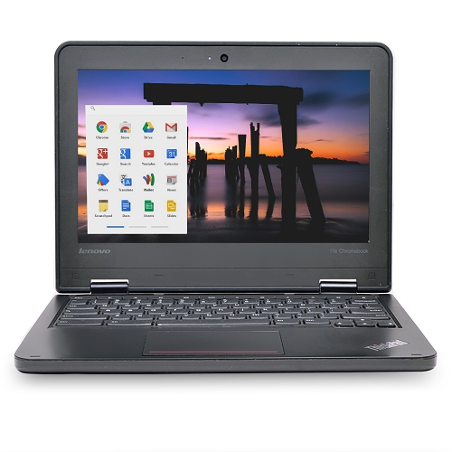 Lenovo Thinkpad 11e Celeron N2930 Quad-core 1.83ghz 4gb 16gb Emmc11.6"" Led Chromebook Chrome Os W/cam & Bt (black)