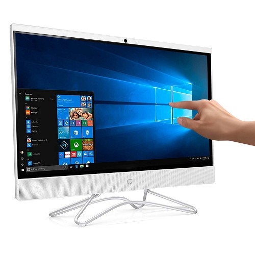 Hp 24-f0046 23.8"" Ips 1080p Touchscreen Fusion Dual-core A9-94253.1ghz All-in-one Pc - 8gb 1tb Dvd?rw W10h/cam (white)