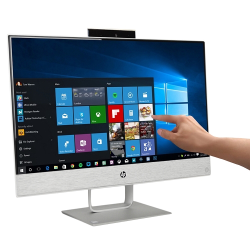 Hp Pavilion 24-x026 23.8"" 1080p Touchscreen Fusion Quad-corea12-9730p 2.8ghz All-in-one Pc - 8gb 1tb/w10h/wifi/bt