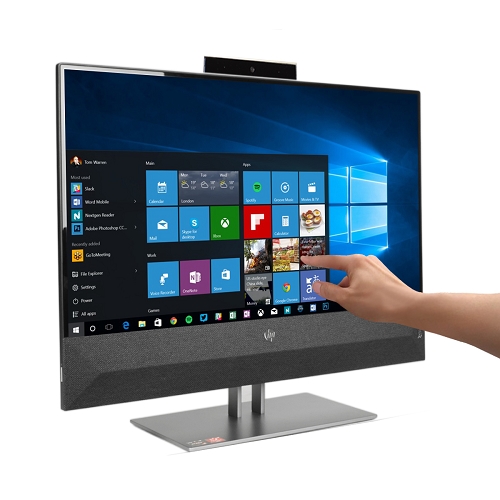 Hp Pavilion 24-xa0020 23.8"" 1080p Touchscreen Ryzen 5 2600hquad-core 3.25ghz All-in-one Pc - 8gb 2tb/w10h/wifi/bt