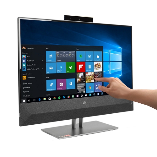 Hp Pavilion 24-xa0076 23.8"" 1080p Touchscreen Ryzen 7 2800hquad-core 3.35ghz All-in-one Pc - 12gb 1tb/w10h/cam/bt