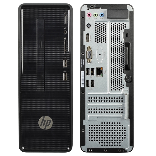 Hp Slimline 290-a0036 Fusion Dual-core A9-9425 3.1ghz 8gb 1tbdvd?rw W10h Desktop Pc W/hdmi&#44; Bt & Wifi