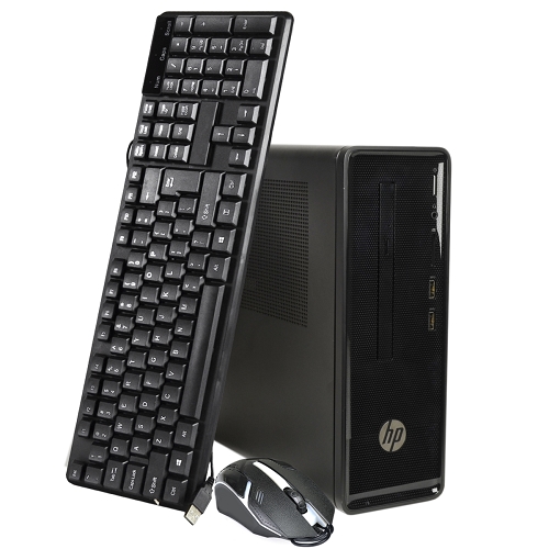 Hp Slimline 290-a0036 Fusion Dual-core A9-9425 3.1ghz 8gb 1tbdvd?rw W10h Desktop Pc W/hdmi&#44; Bt & Wifi