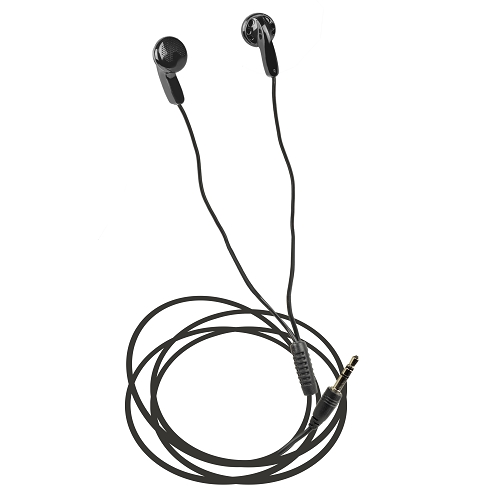 Hp Oem Mobile Stereo Earbuds W/3.5mm Jack & Padded Eartips (black)