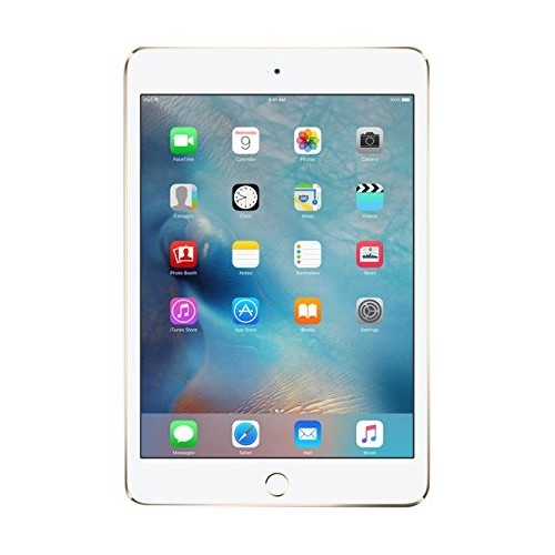 Apple Ipad Mini 4 With Retina Display & Touch Id Wi-fi 16gb - White& Gold (4th Generation) - Retail Box