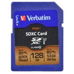 Verbatim Pro Plus 128gb High Performance 600x Class 10 Sdxc Uhs-imemory Card - Retail Hanging Package
