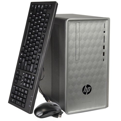 Hp Pavilion 590-p0016 Core I3-8100 Quad-core 3.6ghz 8gb 1tb+16gboptane Dvd?rw W10h Desktop Pc W/hdmi&#44; Bt & Wifi