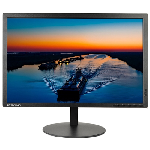22"" Lenovo Thinkvision T2254p Hdmi/displayport/vga 1680x1050widescreen Led Lcd Monitor (black)