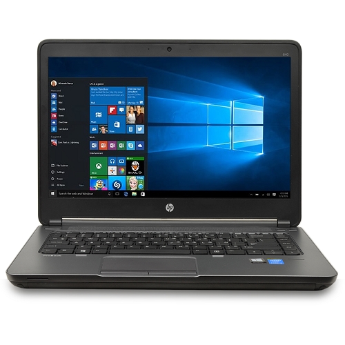 Hp Probook 640 G1 Core I5-4300m Dual-core 2.6ghz 8gb 750gb Dvd?rw14"" Led Notebook W10p W/webcam & Bt (black/gray)