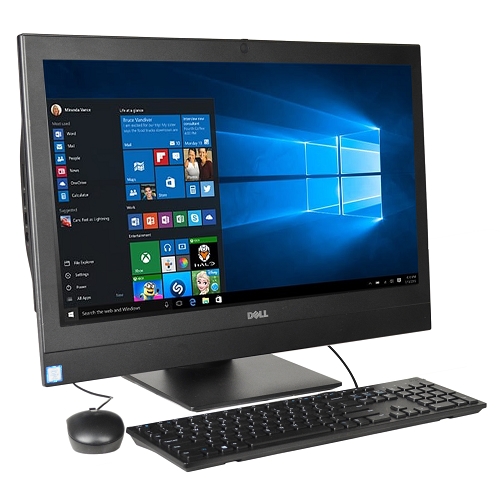 Dell Optiplex 7450 23.8"" Ips Core I5-7500 Quad-core 3.4ghzall-in-one Pc - 8gb 500gb Dvd?rw/w10p/cam/wifi/bt