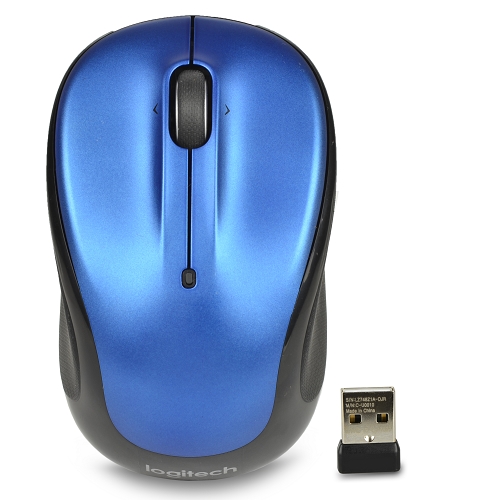 Logitech M325 3-button Wireless Optical Scroll Mouse W/tilt Wheeltechnology & Nano Usb Receiver (blue)