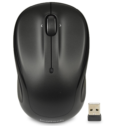 Logitech M325 3-button Wireless Optical Scroll Mouse W/tilt Wheeltechnology & Nano Usb Receiver (black)