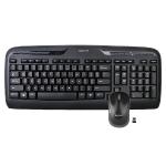 Logitech Mk320 Desktop Wireless Multimedia Keyboard & Optical Mousekit (black)