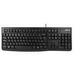 Logitech K120 104-key Usb Portuguese Keyboard (black)