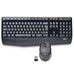 Logitech Mk345 Wireless French Canadian Keyboard & Optical Mousecombo W/usb Nano Receiver (black)