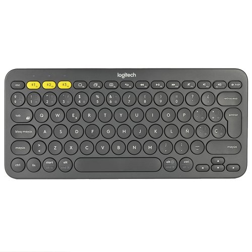 Logitech K380 79-key Bluetooth Wireless Multi-device Spanishkeyboard (dark Gray)