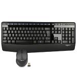 Logitech Mk345 Wireless Portuguese Keyboard & Optical Mouse Combow/usb Nano Receiver (black)