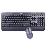 Logitech Mk530 Wireless Keyboard & Laser Mouse Combo W/usb Unifyingnano Receiver (black)