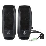 Logitech S120 2-piece 2 Channel Multimedia Speaker Systemw/headphone Jack (black)