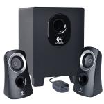 Logitech Z313 3-piece 2.1 Channel Multimedia Speaker System(black/silver)