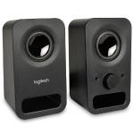Logitech Z150 2.0 Multimedia Stereo Speakers W/3.5mm Headphone &auxiliary Jack (black)