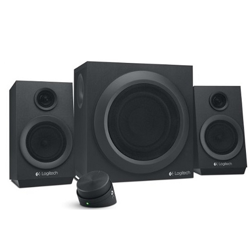 Logitech Z333 2.1-channel Multimedia Speaker System W/subwoofer&#44;40w Rms & Control Pod (black)