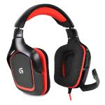 Logitech G230 High Performance Stereo Gaming Headphones W/boommicrophone&#44; Inline Volume Control & 3.5mm Jacks