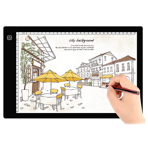 Tikteck A4-dc Ultra-thin Portable Usb Led Tracing Light Box - Forartists Drawing&#44; Sketching&#44; Animation