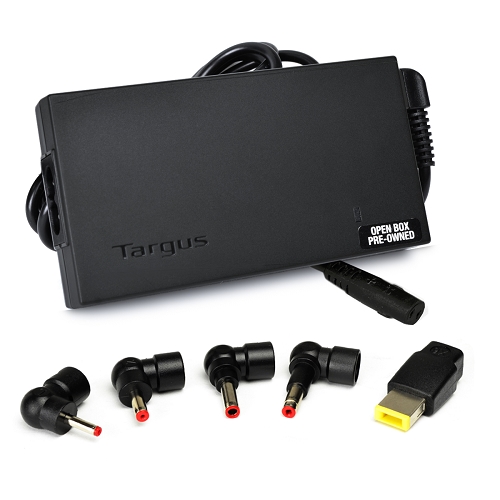 Targus Apa792uso 65w Ultra-slim Universal Notebook Ac Power Adapterw/5 Power Tips For Acer&#44; Asus&#44; Hp&#44; Lenovo & More