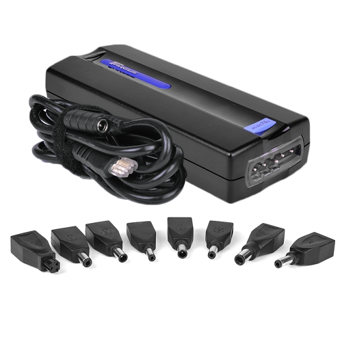 Targus Apm10us 65w Ac/70w Dc Universal Notebook Adapter W/8 Powertips For Acer&#44; Hp&#44; Dell&#44; Toshiba&#44; Sony & More