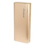 Ideaplay B100 Dual Usb Port 10000mah Power Bank (gold)