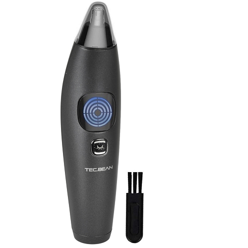 Tec.bean Water Resistant Electric Nose & Ear Hair Trimmer W/lcdscreen (black)