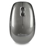 B?rnd C170b 3-button Refined & Comfortable Bluetooth Wirelessoptical Scroll Mouse W/1750 Dpi (grey)