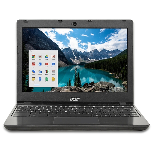 Acer C720-2844 Celeron 2955u Dual-core 1.4ghz 4gb 16gb Ssd 11.6""led Chromebook Chrome Os W/cam & Bt