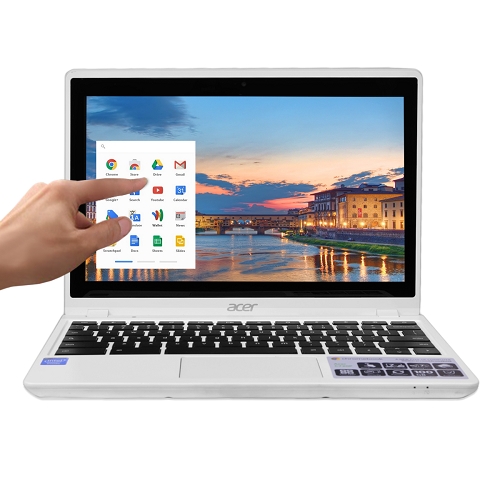 Acer C720p-2457 Touchscreen Celeron 2957u Dual-core 1.4ghz 4gb 32gbssd 11.6"" Led Chromebook Chrome Os W/cam & Bt