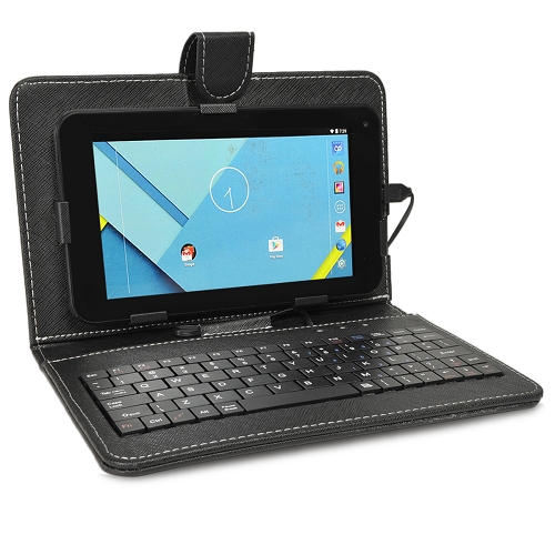 Craig Cmp798-bun Quad-core 1.2ghz 512mb 8gb 7"" Touchscreen Tabletandroid 5.1 W/cam&#44; Case & Keyboard (black)