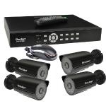 First Alert Smartbridge Dcad8410-700 8-channel Full D1 1tb Dvrsecurity System W/4 700tvl Indoor/outdoor Ir Cameras