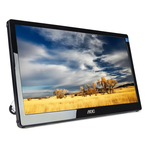 15.6"" Aoc Portable Usb 3.0 Powered Ultra-lightweight Add-on Monitor- The Perfect Accessory For Your Laptop!