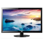 24"" Aoc E2425swd Dvi/vga 1080p Widescreen Ultra-slim Led Lcdmonitor (black)