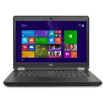 Dell Latitude 14 Core I5-5200u Dual-core 2.2ghz 4gb 128gb Ssd 14""wled Laptop W8.1p W/cam&#44; Bt & Wifi-ac (black Skin)