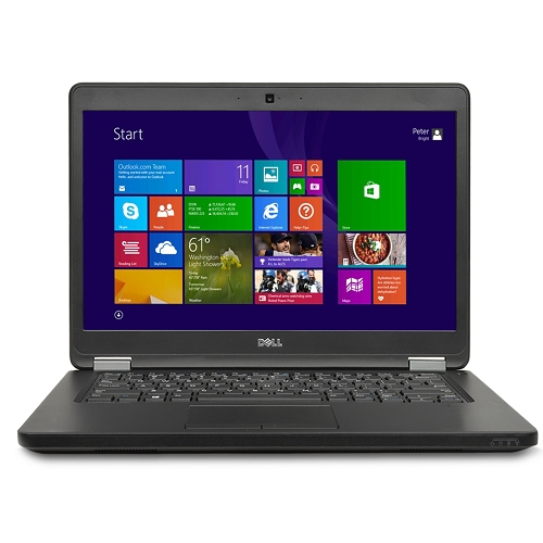 Dell Latitude 14 Core I5-5300u Dual-core 2.3ghz 4gb 320gb 14"" Wledlaptop W8.1p W/cam&#44; Bt & Wifi-ac (black Skin)