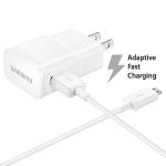 Samsung Ep-ta20jweusta Adaptive Fast Travel Charger W/usb To Microusb Cable