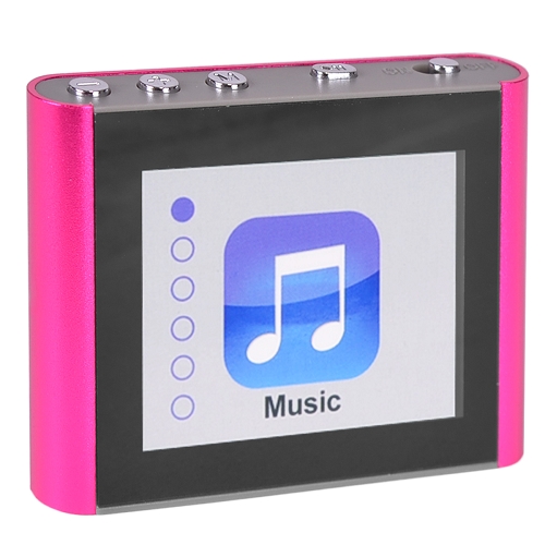 Eclipse Fit Clip Plus Pk 8gb Mp3 Usb 2.0 Digital Music/video Playerw/1.8"" Lcd & Pedometer (pink)