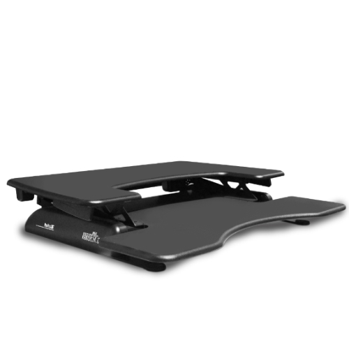 Varidesk Proplus 36 Height Adjustable Standing Desk Converter(black) - Turns Any Desk Into A Standing Desk!