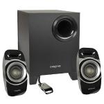 Creative Labs Inspire T3300 2.1 Speaker System W/subwoofer & Wiredremote Control (black)