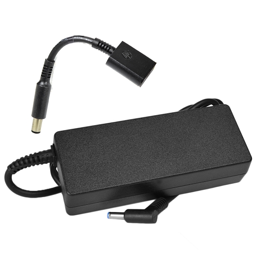 Genuine Hp G6h43aa 90w Notebook Smart Ac Adapter W/power Cord &4.5mm To 7.4mm Conversion Dongle