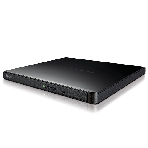 Lg Gp55ex70 8x Dvd?rw Usb 2.0 Ultra-slim Portable External Drivew/tv Connectivity & M-disc Support (black)